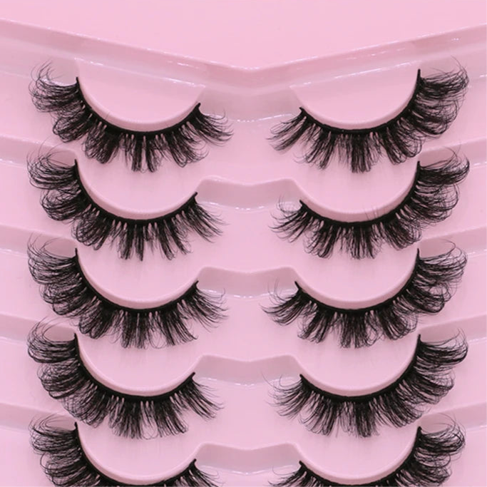 5/7 pairs 3d mink lashes 👀