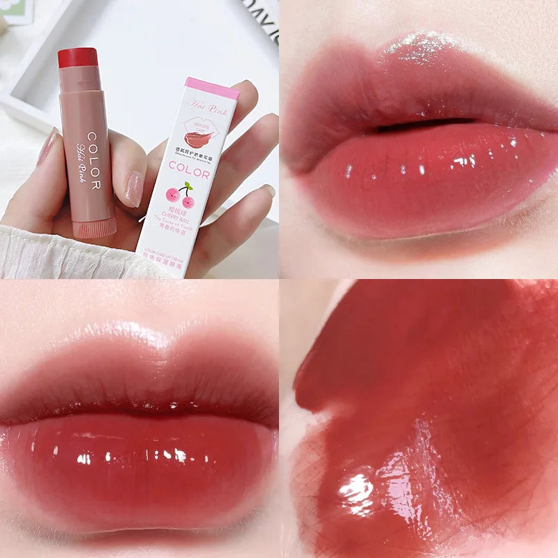 colored moisturizing lip balm♥️