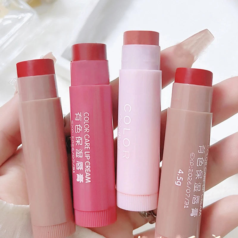 colored moisturizing lip balm♥️