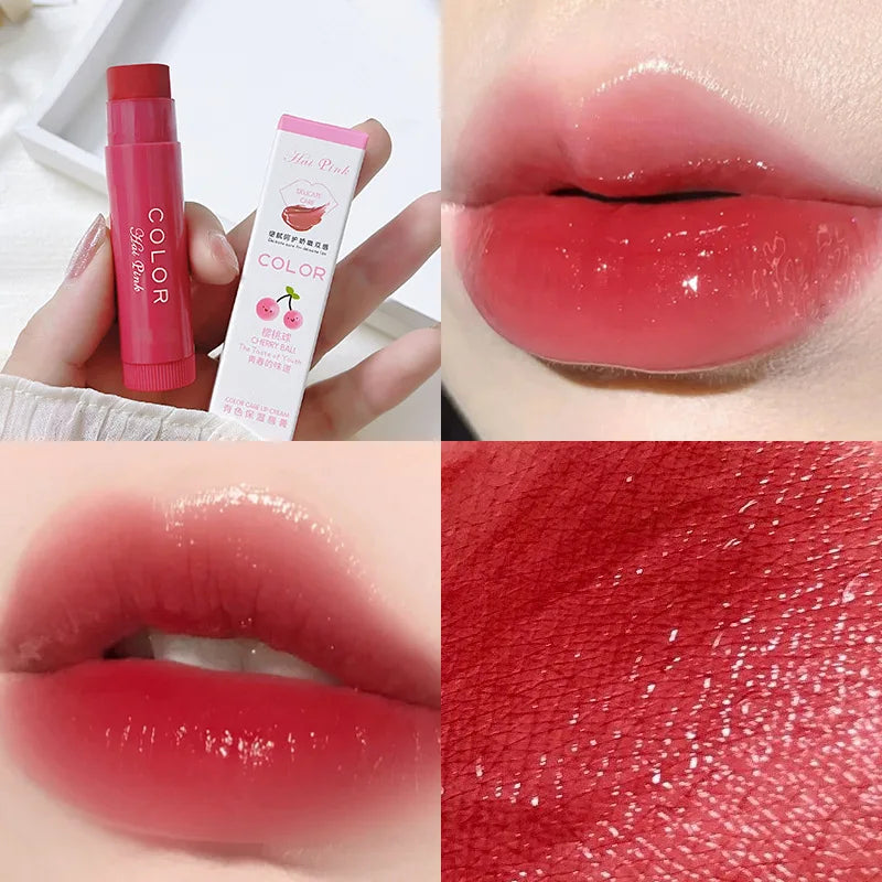 colored moisturizing lip balm♥️