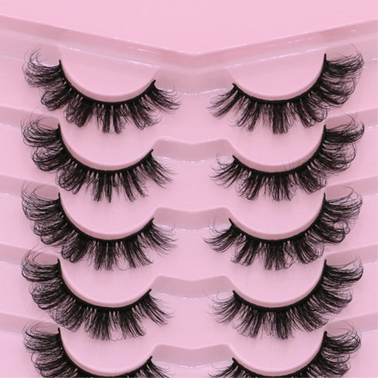 5/7 pairs 3d mink lashes 👀