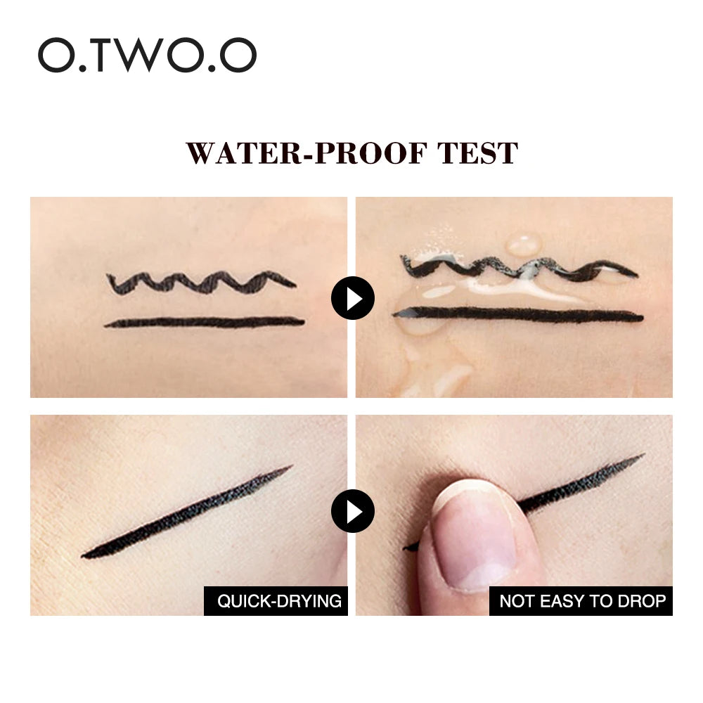 black eyeliner stamp pen 👁️