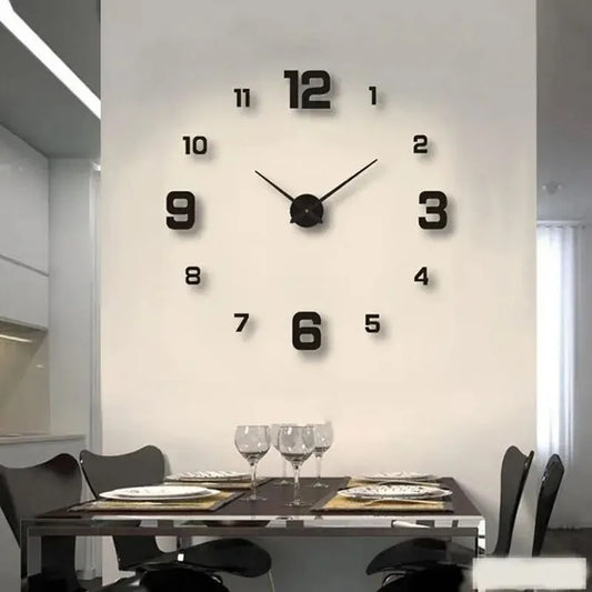 frameless wall clock 🕜