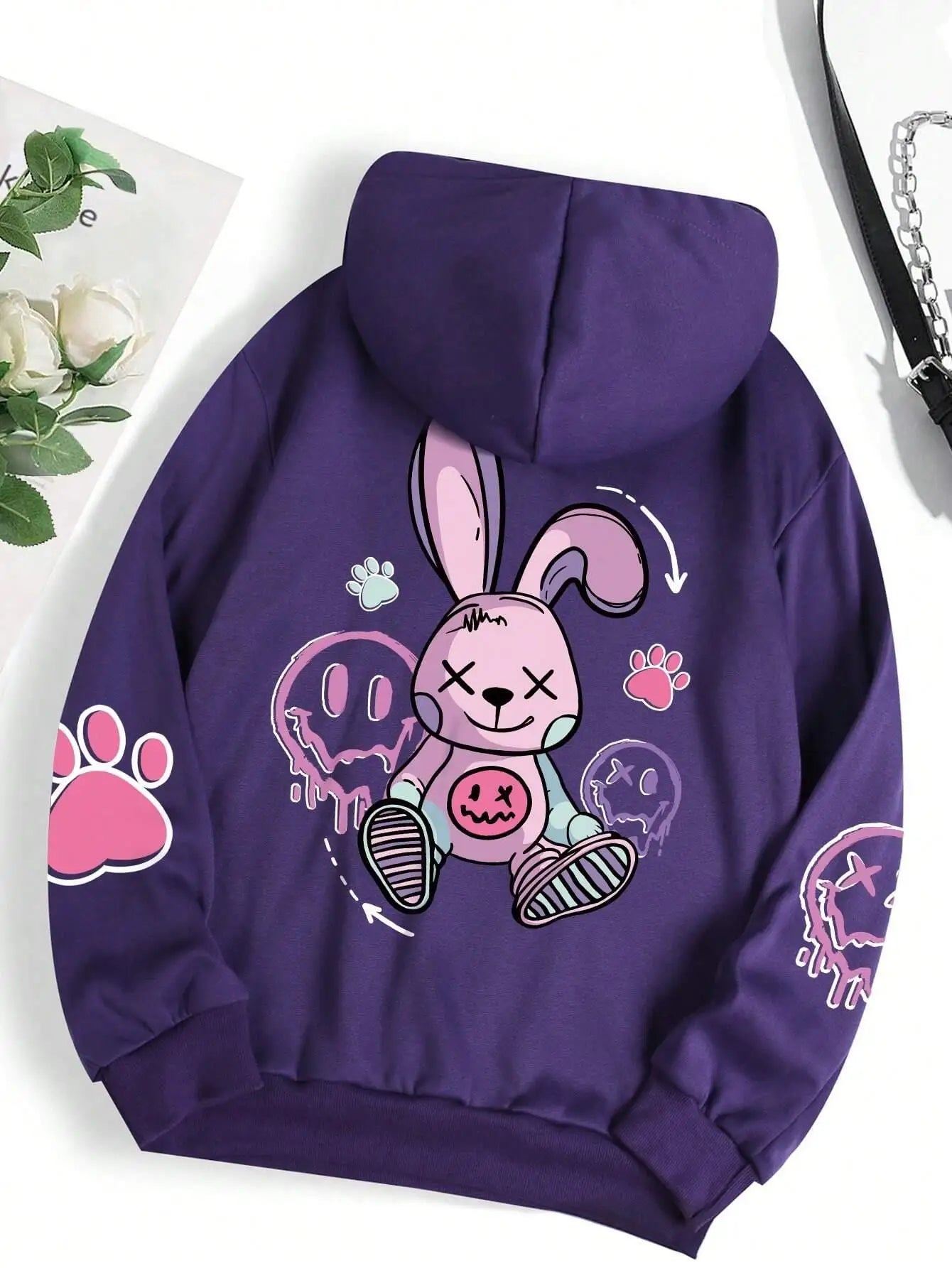 street fashion hoodie 💜