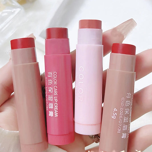 colored moisturizing lip balm♥️