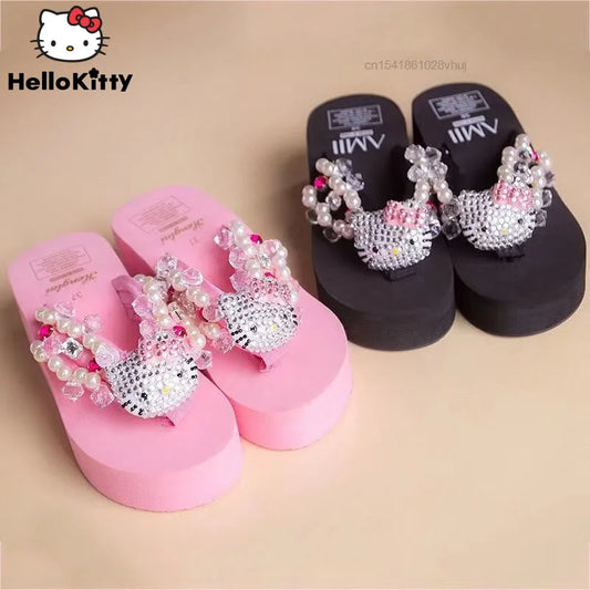hello kitty soft flip flops 💞