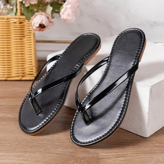 solid color casual slippers 🌸